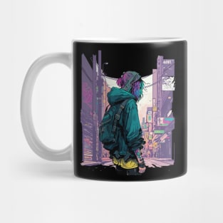 Japanese Street Cyberpunk Tokyo Streetwear2 Mug